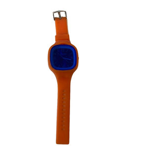 Beachers watch orange with blue face unisex